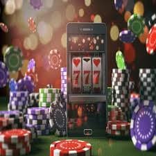 Tombol Daftar dan Masuk akun rajavegas pada layar ponsel